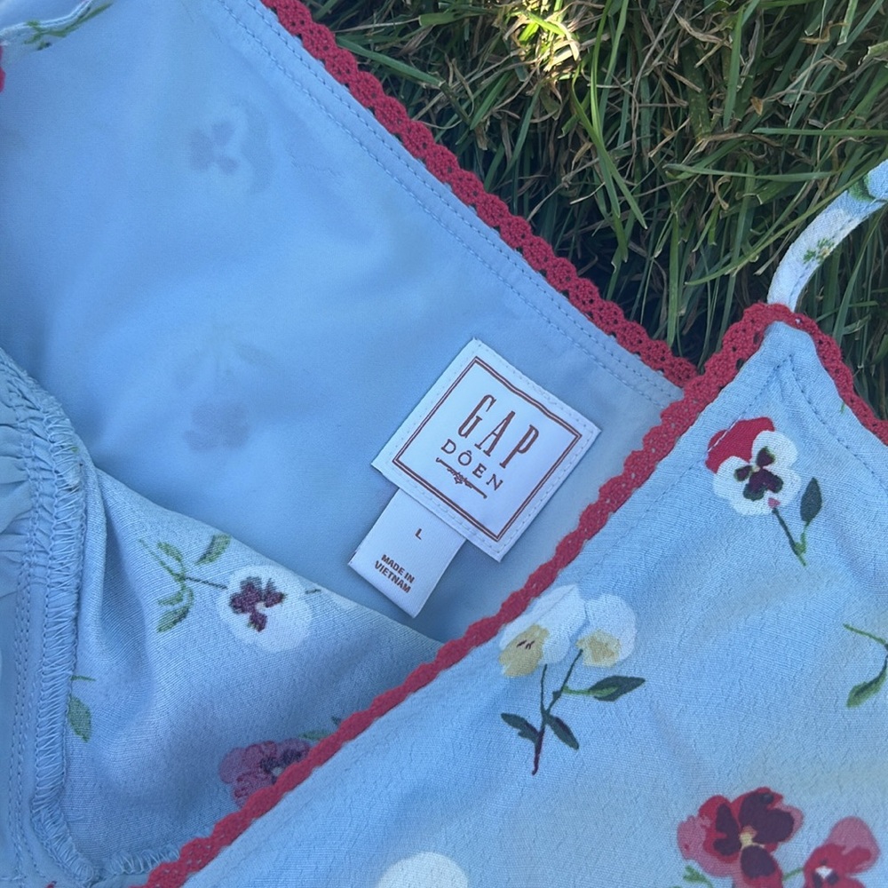 Doen x Gap midi skirt with matching cami - Picture 4 of 4